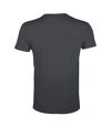 SOLS Mens Regent Slim Fit Short Sleeve T-Shirt (Dark Gray)