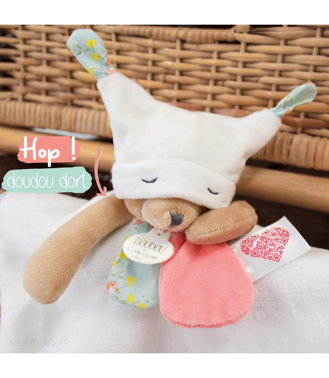 Doudou histoire polyester collection LES PETITS FUTÉS-2