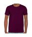 Gildan Mens Soft Style Ringspun T Shirt (Maroon)