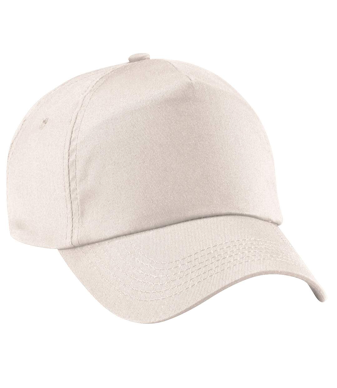 Casquette de baseball 100% coton adulte unisexe sable Beechfield-1