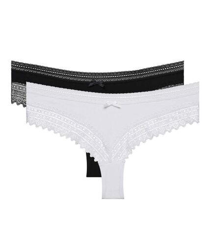 Lot de 2 Boxers Dentelle Sexy Fashion