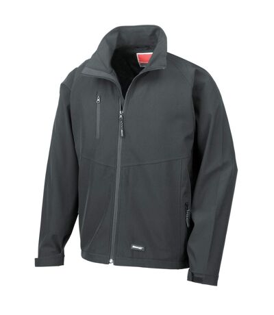 Veste Softshell Adulte Noir Result