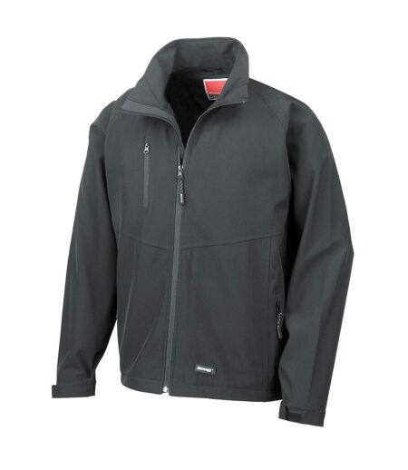 Veste Softshell Adulte Noir Result