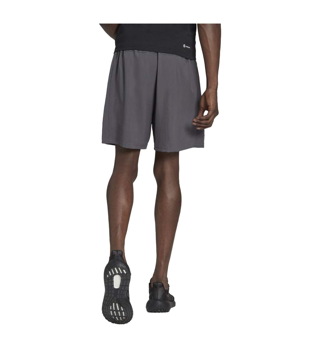 Short Entraînement Essential Homme Gris Adidas-3
