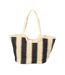 Sac de plage naturel/noir femme gérard pasquier-2