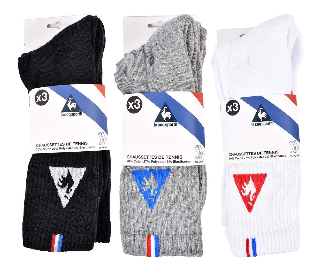Chaussettes Homme LE COQ SPORTIF Pack de 9 305478-4