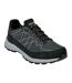 Mens Samaris Lite Walking Shoes Black Dark Steel Regatta-1