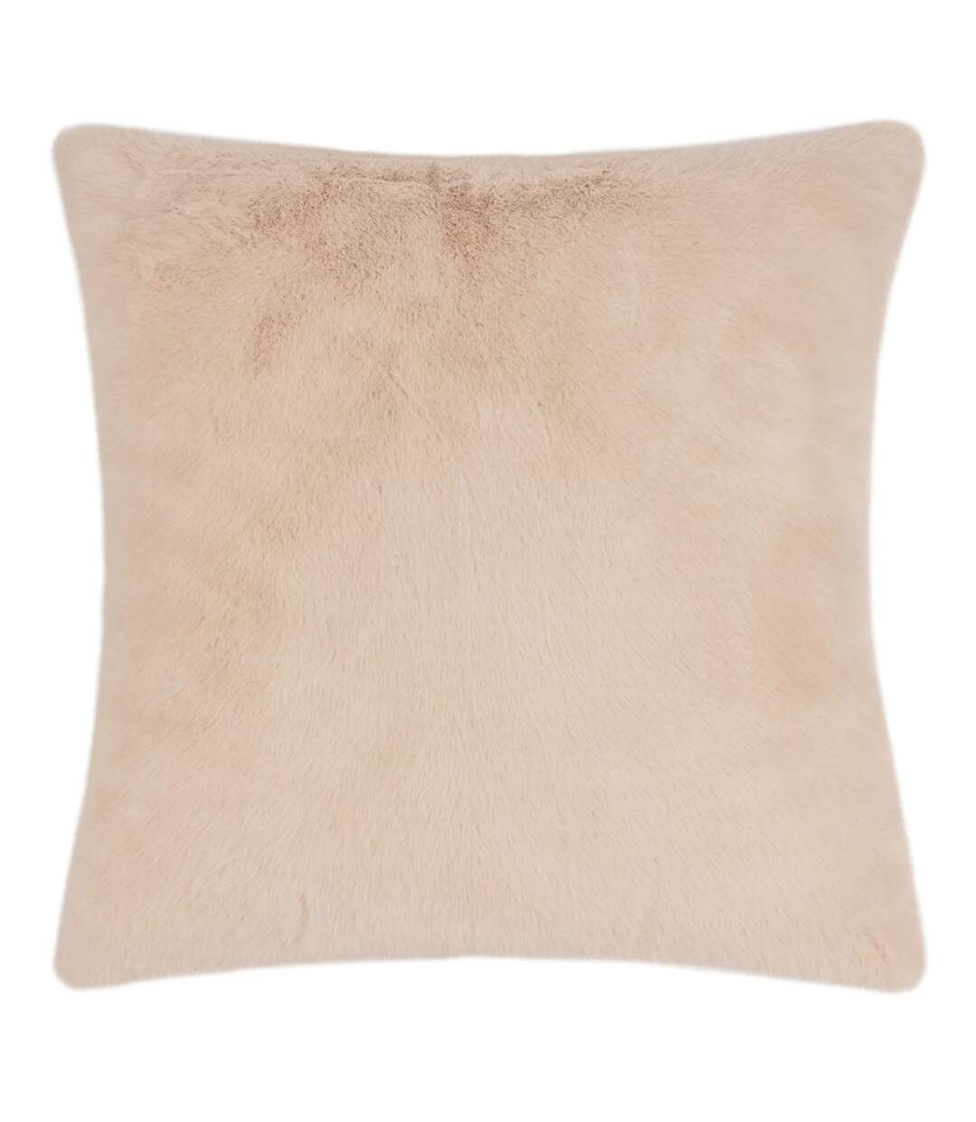 Stanza faux fur cushion cover 55cm x 55cm brulee Paoletti