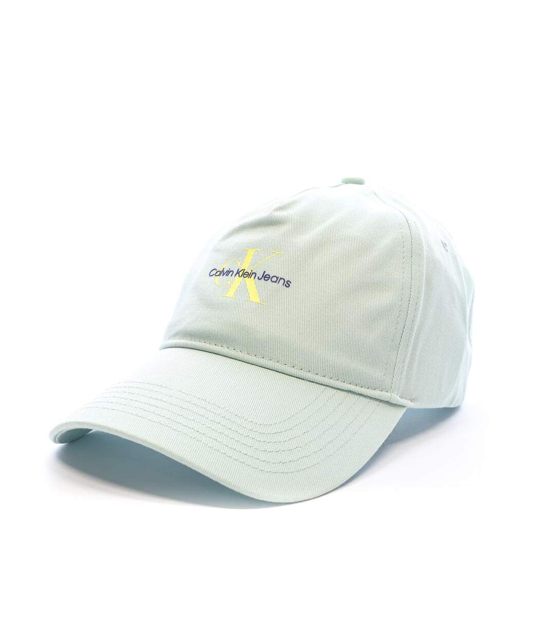 Casquette vert d'eau homme calvin klein jeans monologo printed-1