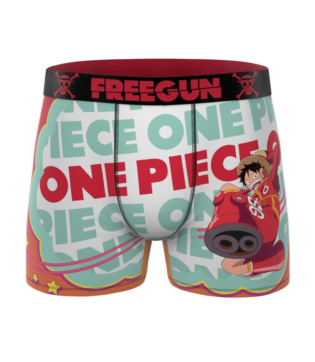 Lot de 3 boxers homme One Piece Freegun-3