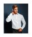 Premier Mens Stretch Fit Poplin Long Sleeve Shirt (White) - UTRW6590-1