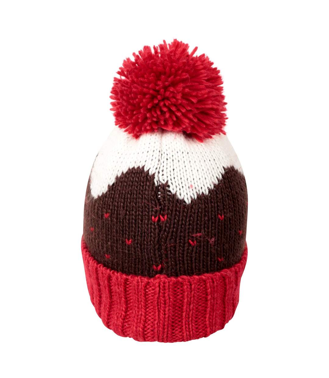 Christmas pudding beanie red/brown/white Mountain Warehouse-4