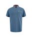 Polo Manches Courtes Taille Grand Harvey Homme Bleu Sarcelle Duke-2