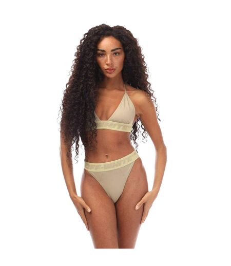 Ensemble Maillot De Bain 2 Pièces Femme Vert Off White