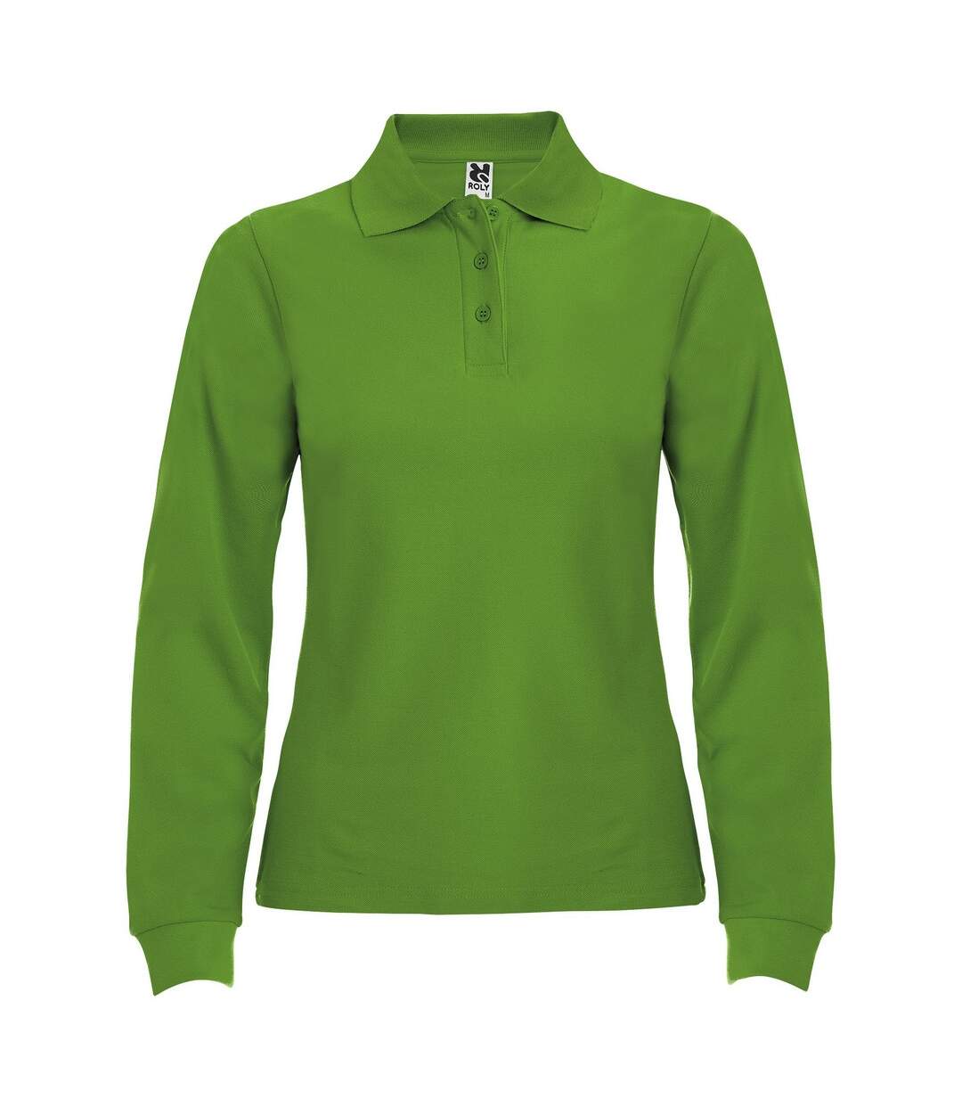 Polo estrella femme vert Roly