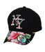 Casquette NY visière HIBISCUS