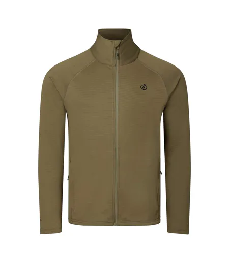 Veste De Sport Extensible À Col Montant Fuse Up Homme Kaki Dare 2B