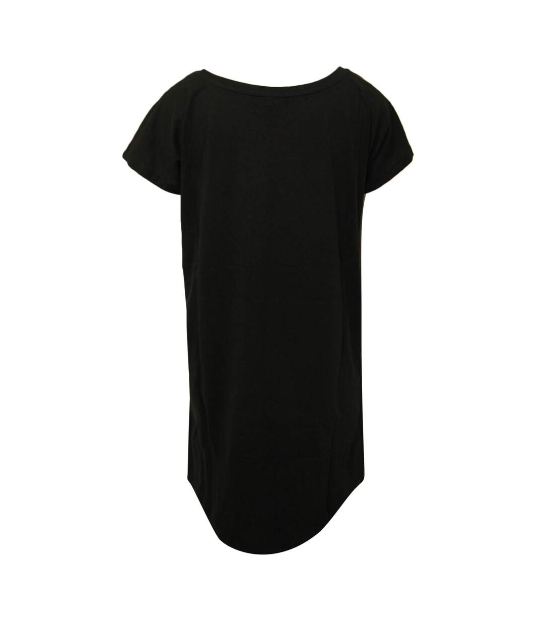 Robe T-shirt Femme Noir Mantis-3