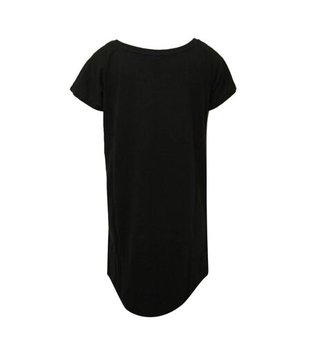 Robe T-shirt Femme Noir Mantis