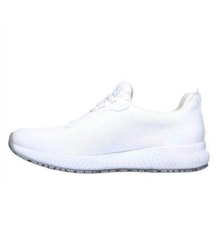 Chaussures Squad Femme Blanc Skechers