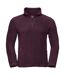 Polaire À Fermeture Zippée Homme Bordeaux Russell-1