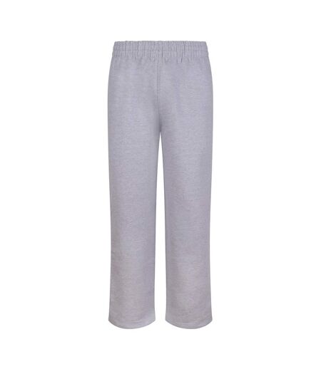 Mens Signature Heavyweight Jogging Bottoms Heather Grey Awdis