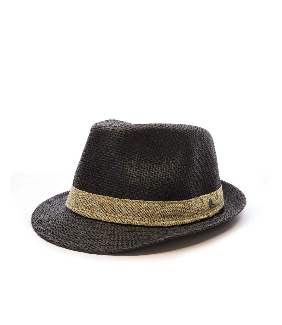 Chapeaux noir fedora via lorenzo trilby ivoire-1