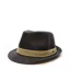 Chapeaux noir fedora via lorenzo trilby ivoire-1