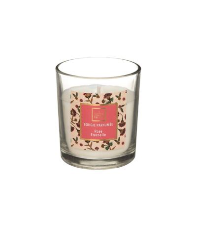 Bougie Parfumée en Verre Neda 8cm Rose Éternelle