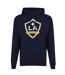 Mens Logo Drawstring Hoodie Navy LA Galaxy-1