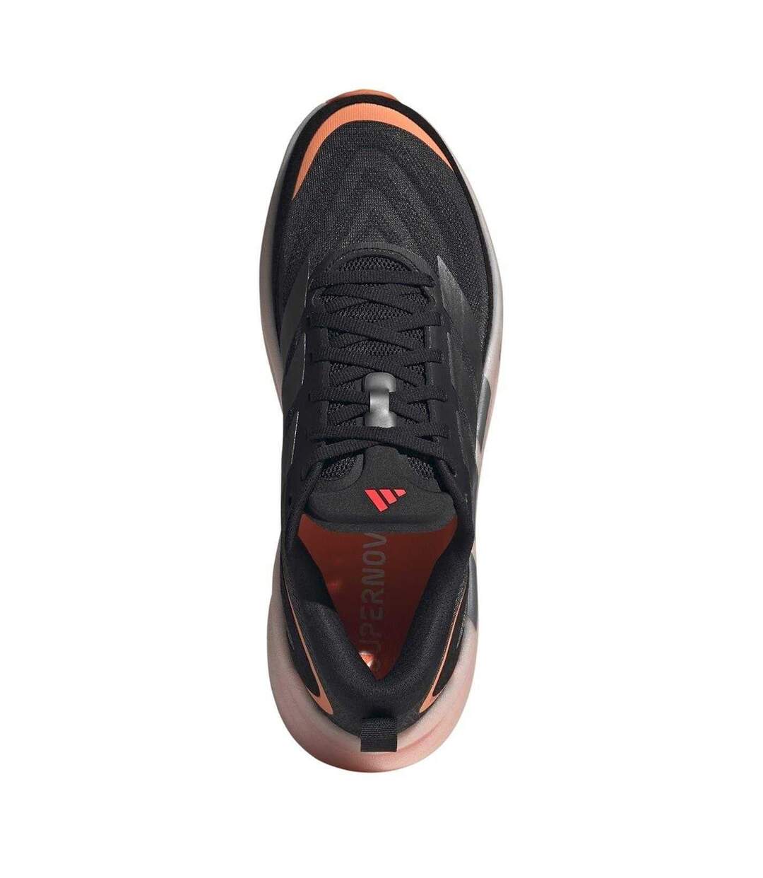 Chaussures Course À Pied Supernova Homme Noir Orange Adidas-4