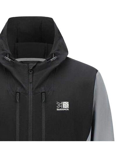 Veste Softshell Base Camp Homme Gris Noir Karrimor