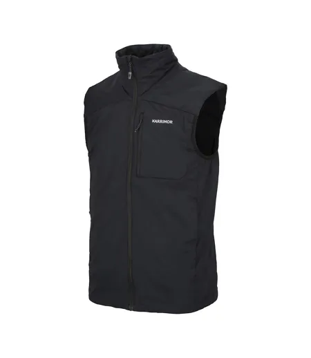 Mens Cheetah Gilet Black Karrimor