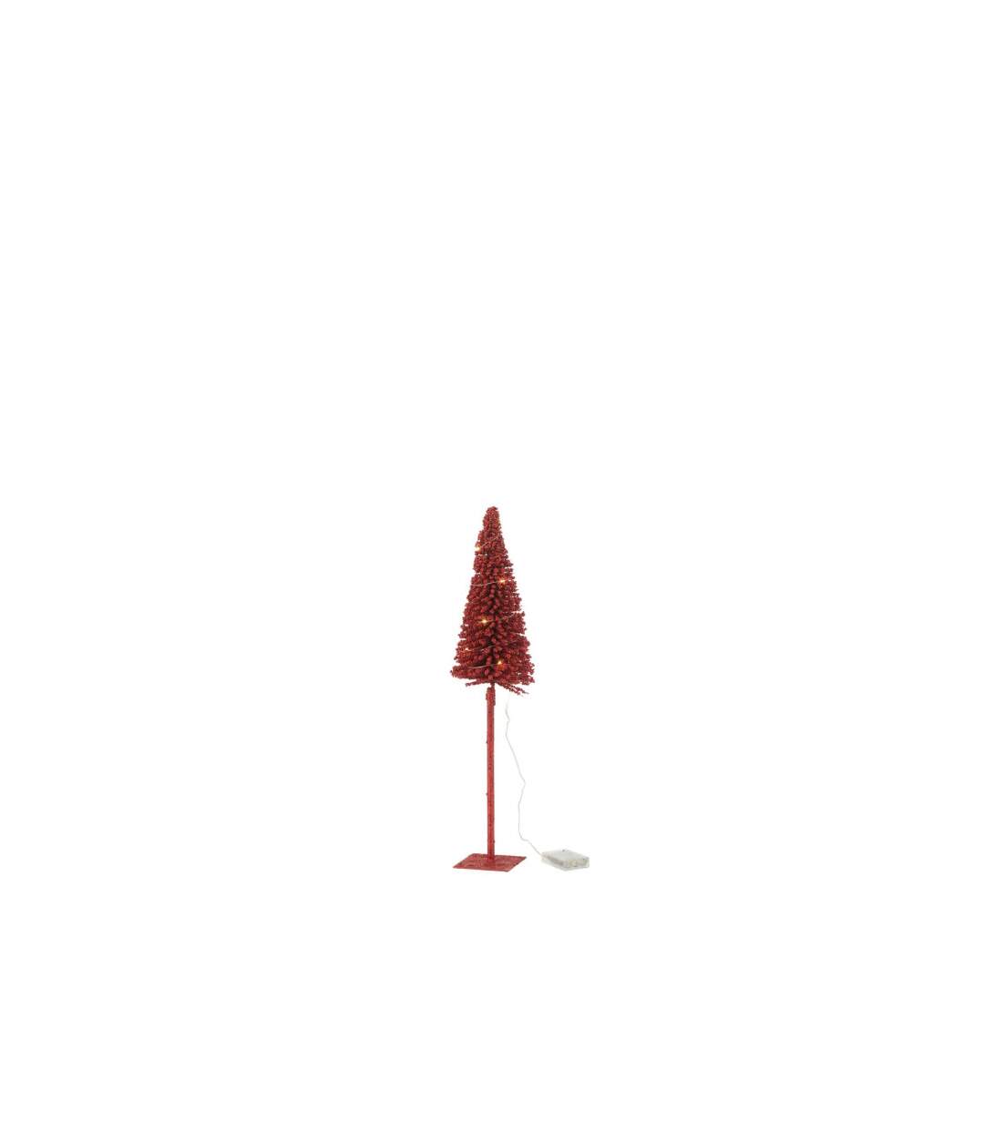Statuette Déco à LED  Sapin 58cm Rouge-2