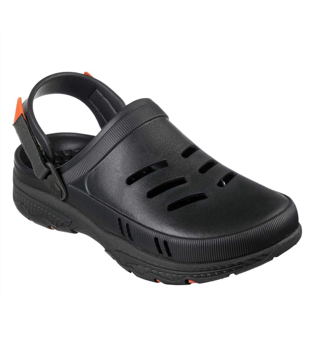 Mens Creston Clogs Black Skechers-1