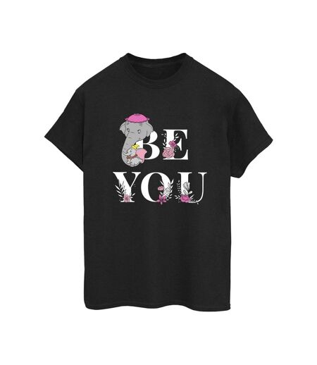 Disney - T-shirt DUMBO BE YOU - Femme (Noir) - UTBI18319