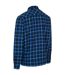 Mens Rapeseed Check Shirt Dark Blue Trespass-2