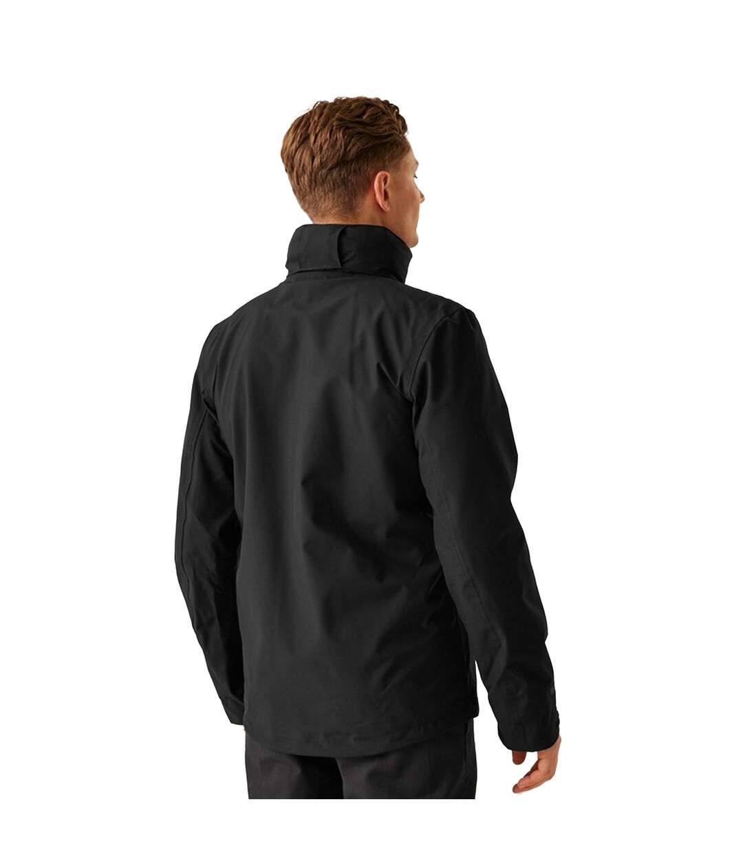 Regatta Professional Mens Kingsley 3-in-1 Waterproof Jacket (Black) - UTRG2174-4