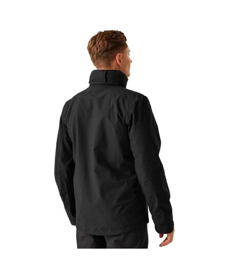 Regatta Professional Mens Kingsley 3-in-1 Waterproof Jacket (Black) - UTRG2174