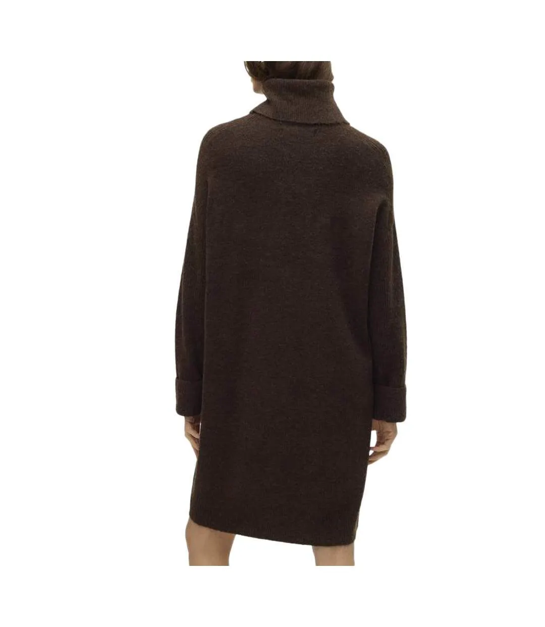Robe pull marron femme vero moda vmjupiter-2