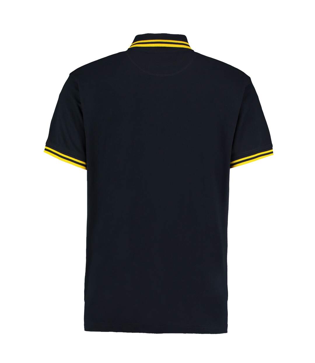 Polo homme bleu marine / jaune Kustom Kit Kustom Kit