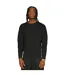 Mens Core Combed Cotton Regular Sweatshirt Black Casual Classics-1