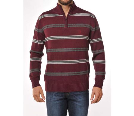Pull camionneur col montant zippé PONGO3T
