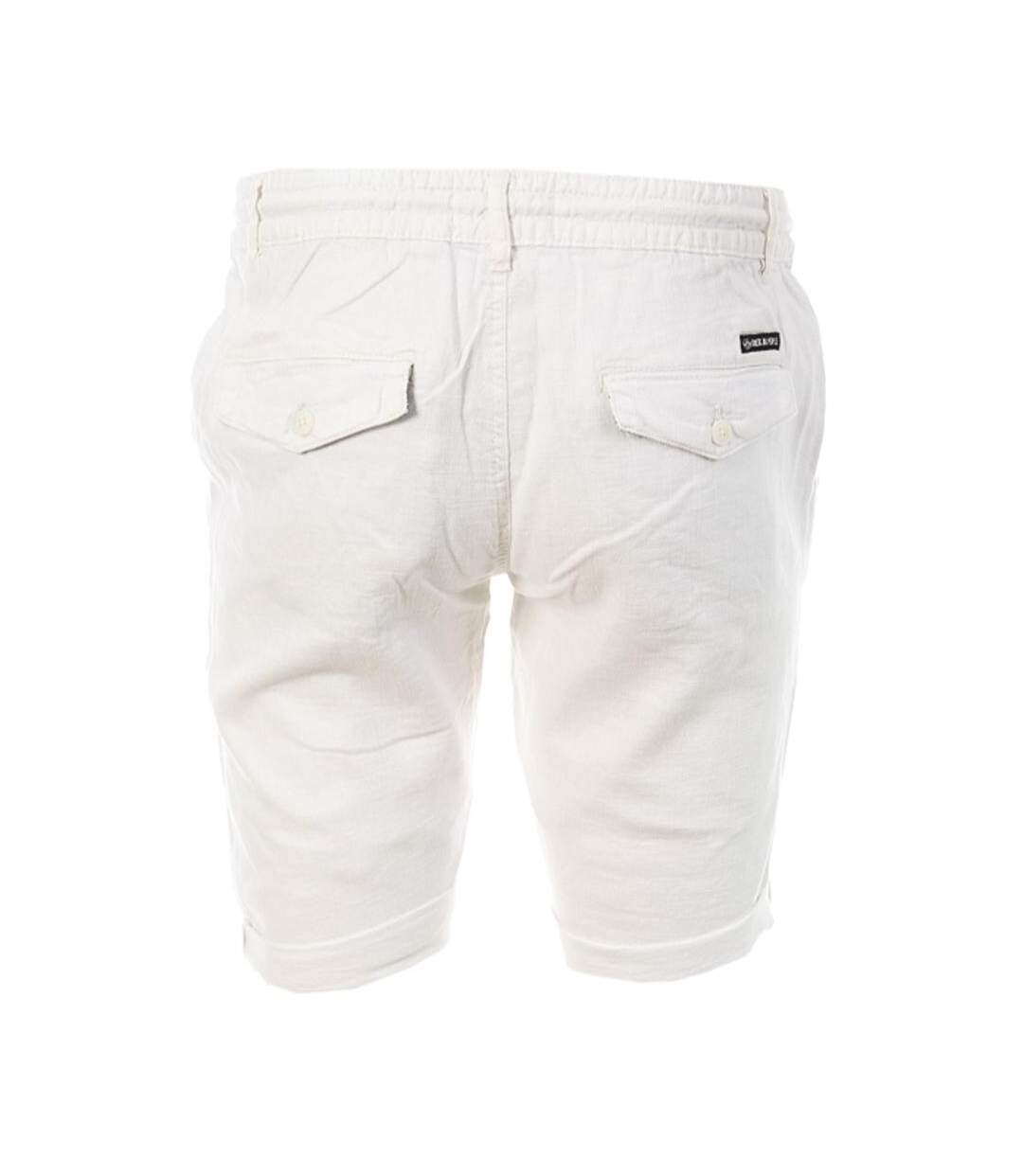 Short Blanc Homme American People Beatle - 38-2