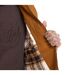 Veste à capuche homme en canvas doublée imprimé carreaux Levy Vondutch-5