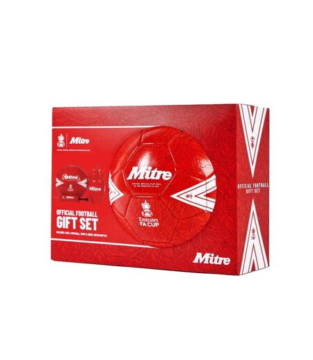 Coffret Cadeau Motif/style Emirates Fa Cup 2025/2026 Taille 4 Rouge Blanc Mitre