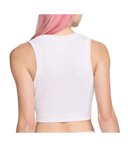 Débardeur gris femme nike w nsw essntl rib crp