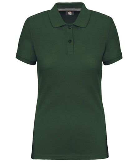 Polo manches courtes - Femme - WK275 - vert forêt