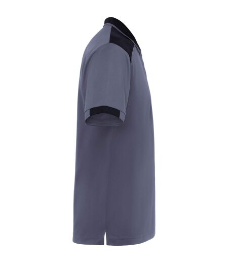 Polo Samurai Homme Plomb Noir Roly Workwear