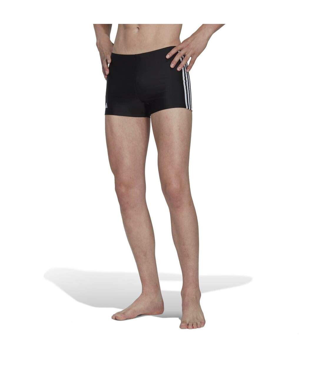 Mens Drive Boxer Shorts Black White Adidas-4